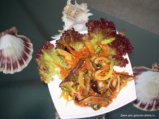 Баклажаны по-корейски