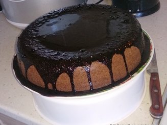 Сочный шоколадный кекс