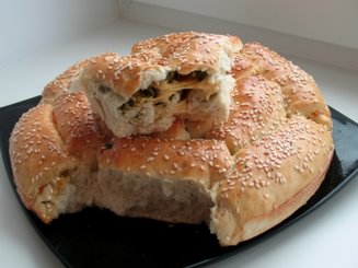 Хлеб с пармезаном и итальянскими травами