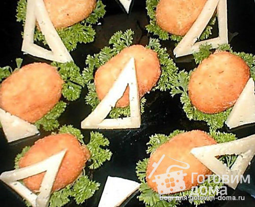Заварные пирожки из... сыра фото к рецепту 3