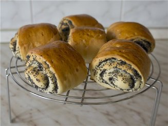 Булочки с маком и "ИЗЮМинкой"