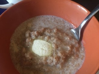 Молочная ячневая каша