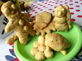 Песочное кольцо с арахисом