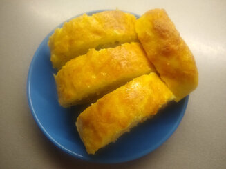 Сырный рулет с фаршем