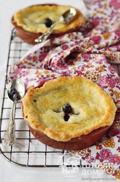 Blaeberry pie  - Английский черничный пай фото к рецепту 3