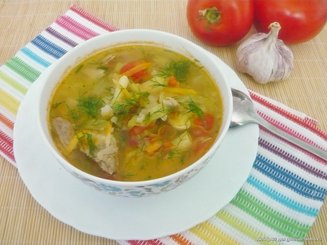 Щи летние (из свежей капусты)