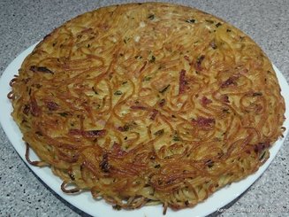 Фритатта с пастой от Женаро