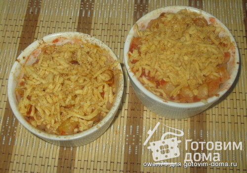 Запеченные макароны в томатном соке фото к рецепту 2