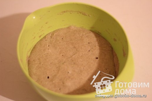 Пшеничный хлеб на ржаной закваске фото к рецепту 1
