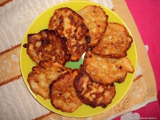 Луковые оладушки
