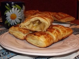 Слойки "Яблочные жалюзи"