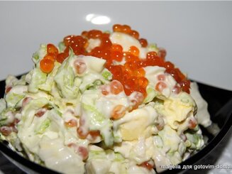 Мясной салат "Свежесть"