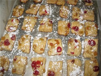 Рождественское  немецкое печенье "Mini-Stollen"