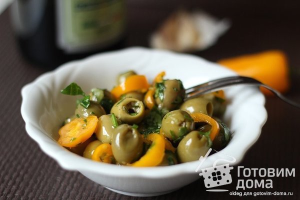 Маринованные оливки/маслины фото к рецепту 2