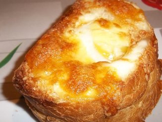 Горячая закуска из яиц