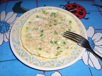 Овсяноблин или овсянка с яйцами по-новому