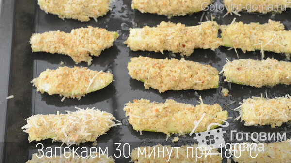 Хрустящие кабачки в сырной панировке фото к рецепту 8