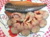 Скумбрия в луковой шелухе и чае (фальшивая копчёная скумбрия)