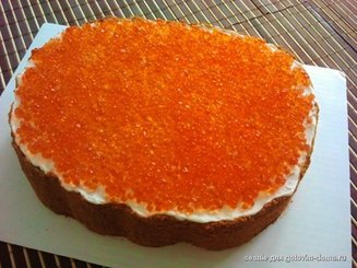 Икра красная фальшивая (для оформления тортов и салатов)