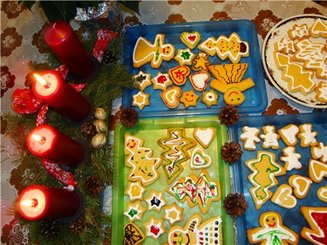 Piparkook, рождественское эстонское печенье