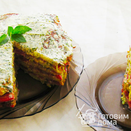 Торт из кабачков