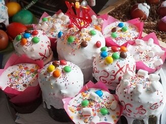 Легкий и очень нежный пасхальный кулич