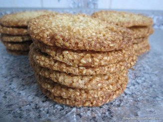 Кунжутное печенье