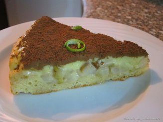 Тарт с грушами