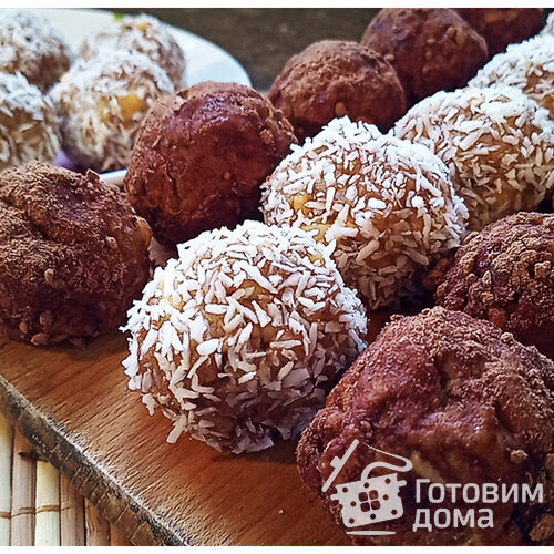 Банановые конфеты к чаю