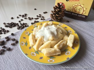 Вареники ленивые (галушки из творога)