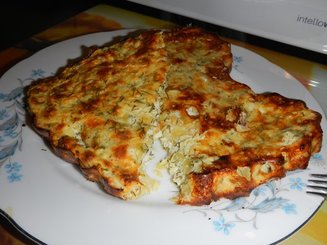 Цуккини, запеченные с творогом