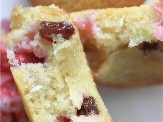 Заварной кукурузный пирог с яблоками