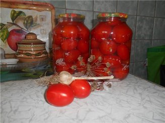 Помидорки в снегу