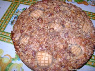 Пирог "Яблочная мозаика"