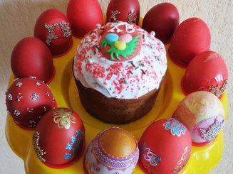 Легкий и очень нежный пасхальный кулич