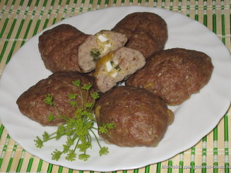 Зразы из индейки