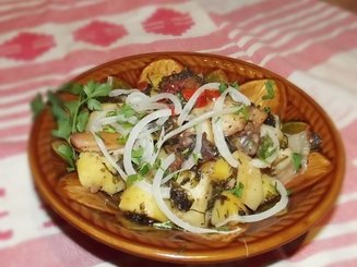 Оджахури из курицы по-грузински