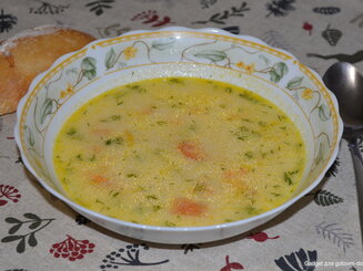 Сырные щи