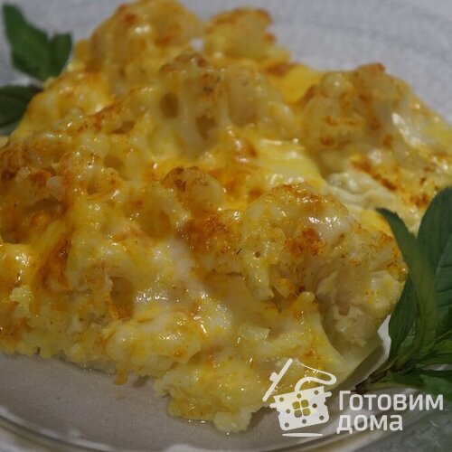 Цветная капуста запеченная с картошкой в духовке