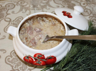 Томлёная телятина "По-купечески"