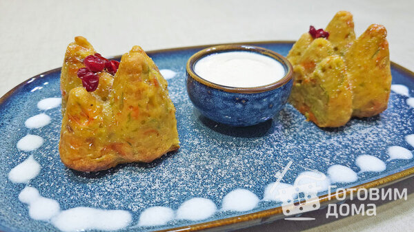 Картофельный пирог с овощами фото к рецепту 1