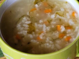 Ленивый рассольник с булгуром (рисом)