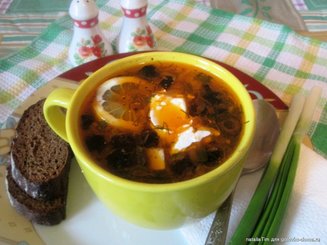 Солянка сборная мясная