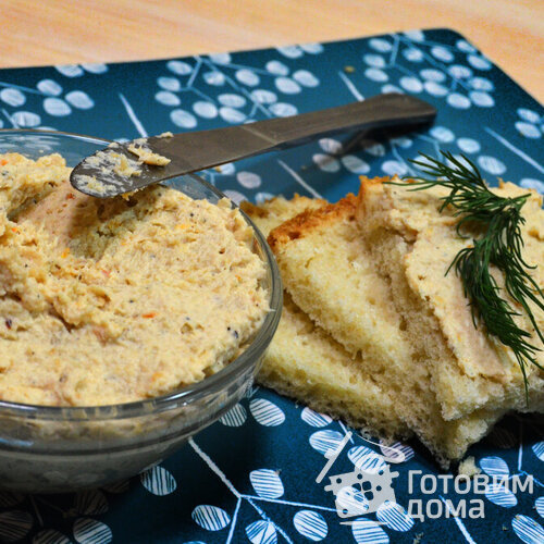 Паштет из куриной грудки и арахиса