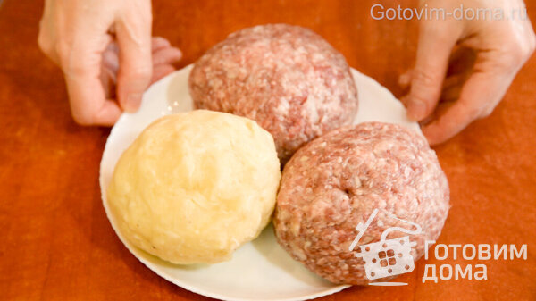 Фыдджын (осетинские пироги с мясом) фото к рецепту 6