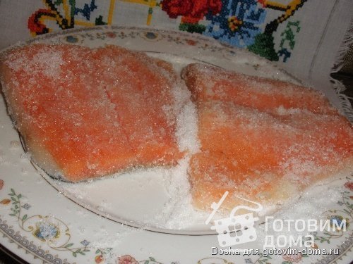 Форель, Семга малосольные (с водкой) фото к рецепту 3