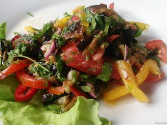 Салат из баклажан