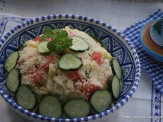 Салат  табуле летний