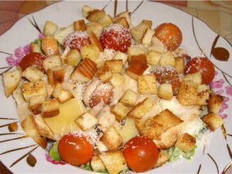 Салат "Цезарь" с курицей