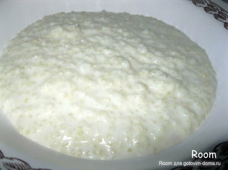 Молочная пшенная каша